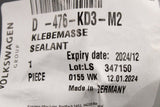 VW Volkswagen 1K adhesive sealant D476KD3M2