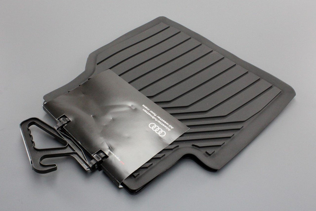 Audi Q4 e-tron 21-on all weather floor mats (rear) 89A061511 041, view 1