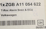 VW T-Roc 2018-on alarm siren kit ZGBA11054622