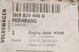 VW Golf MK8 2020-on window guide seal channel (rear right) 5H9839440D