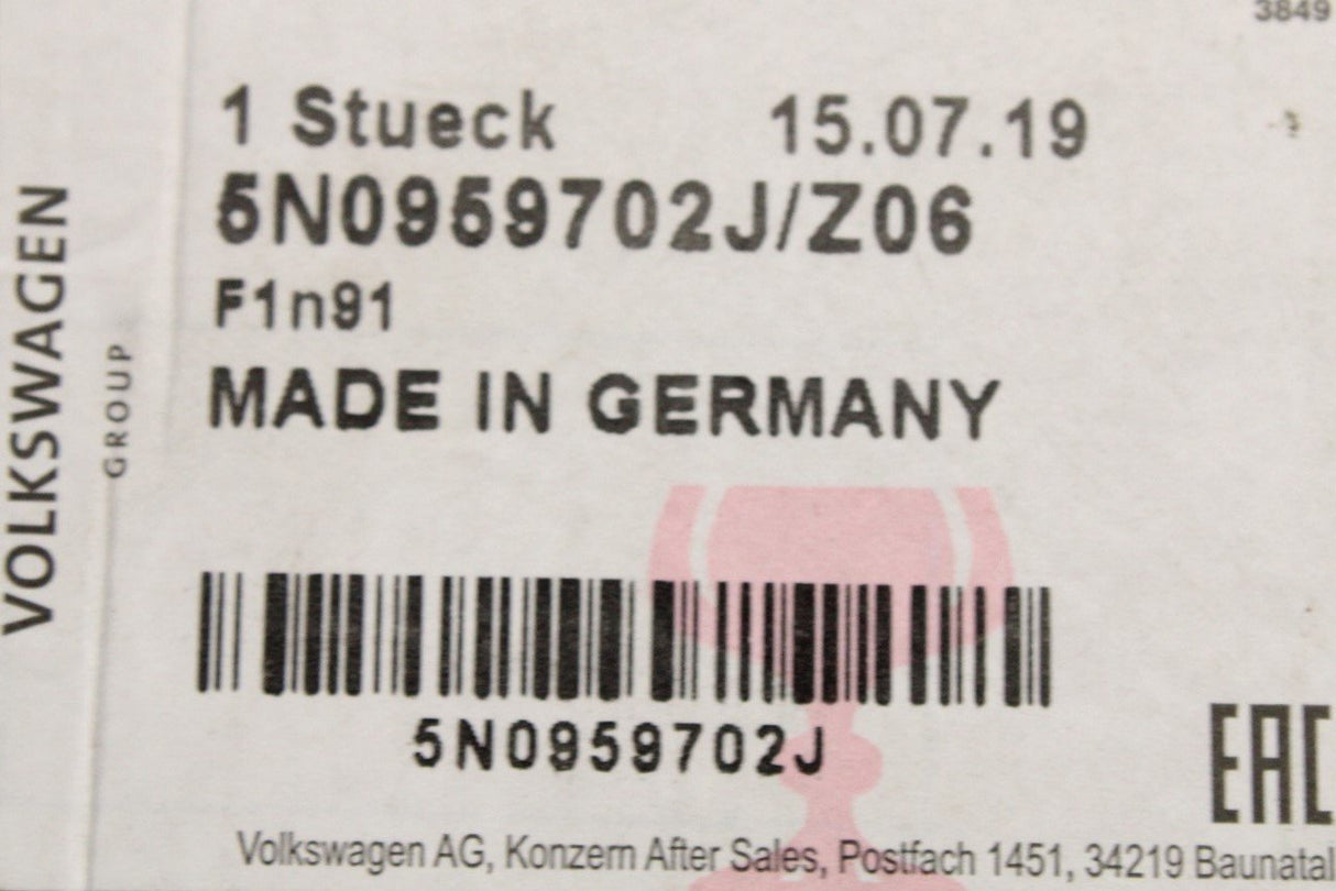 VW Tiguan 2012-18 front left window regulator motor (RHD) 5N0959702J Z06