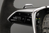 Audi RS6 RS7 20-on alcantara steering wheel (steel grey) 4K0419091T XXC