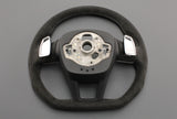 Audi RS6 RS7 20-on alcantara steering wheel (steel grey) 4K0419091T XXC