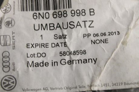 VW Polo 1995-2002 conversion kit for vacuum pipe 6N0698998B