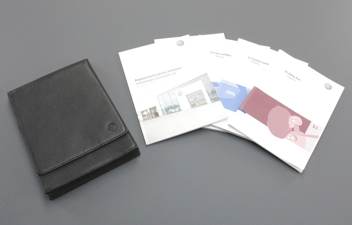 VW Scirocco 2009-14 owners manual service wallet 291557SCI20
