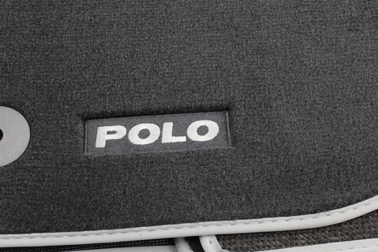 VW Polo AW 18-on front rear premium carpet floor mats RHD 2G2061270 WGK