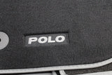 VW Polo AW 18-on front rear premium carpet floor mats RHD 2G2061270 WGK