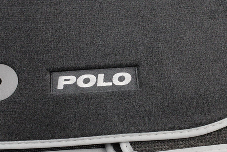 VW Polo AW 18-on front rear premium carpet floor mats RHD 2G2061270 WGK