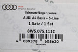 Audi A4 B9 2020-on accessory mud flap set (front & rear) 8W5075111C/106A