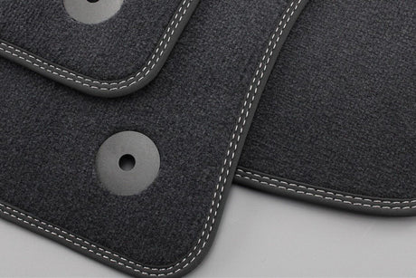 VW Arteon 2017-on front rear carpet floor mats RHD black 3G8863012A GTQ