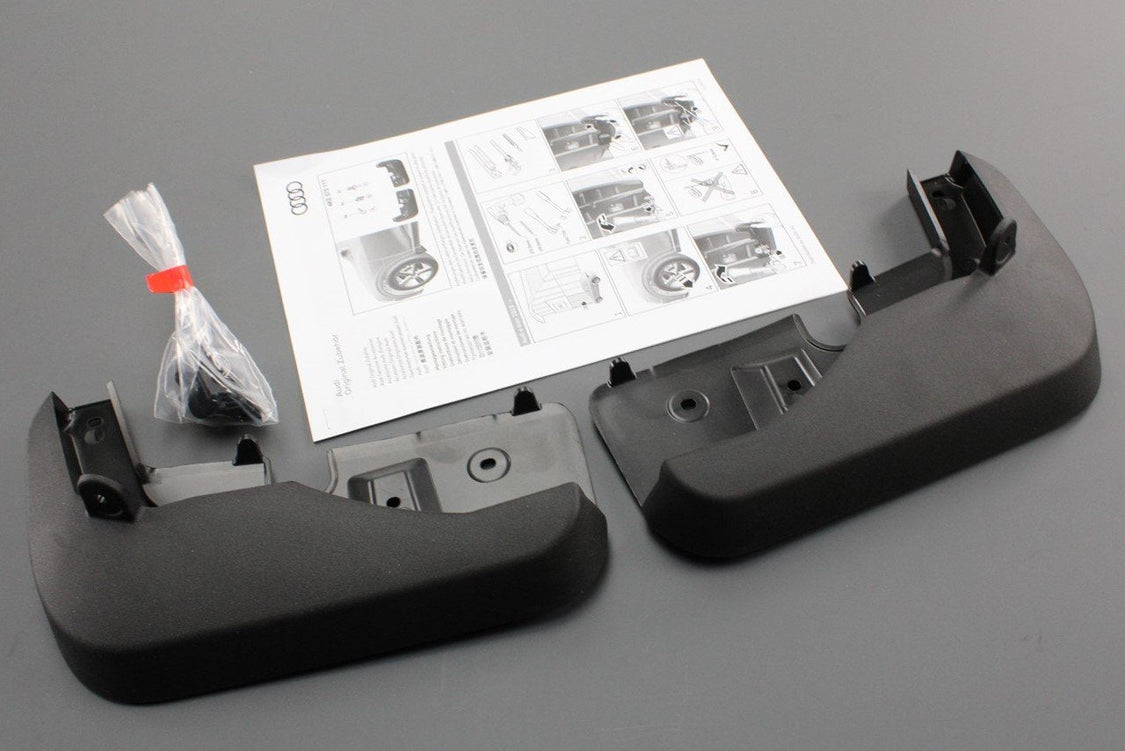 Audi e-Tron 2019-on accessory mud flap set (front & rear) 4KE075101/111