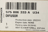 SEAT Ateca Xperience 2016-on front bumper lower trim 575806333A U34