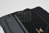 CUPRA Leon 2020-on front & rear carbon effect floor mats 5FH093990F