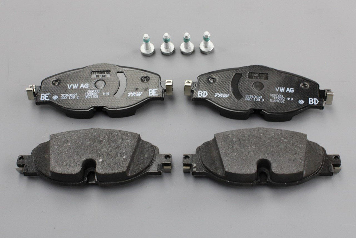 VW Polo AW GTI Audi A1 2018-on brake pads (front) 2Q0698151F
