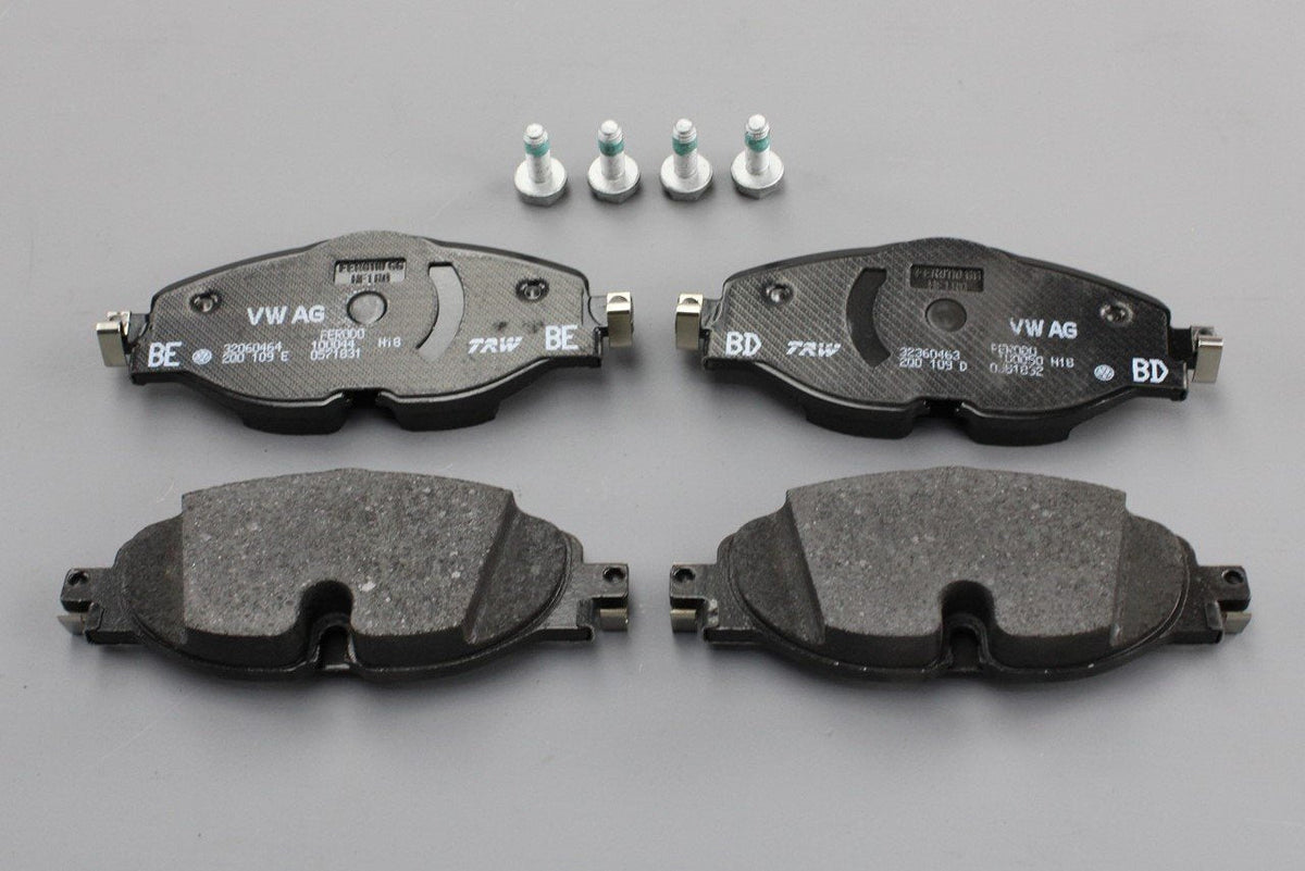 VW Polo AW GTI Audi A1 2018-on brake pads (front) 2Q0698151F, view 1