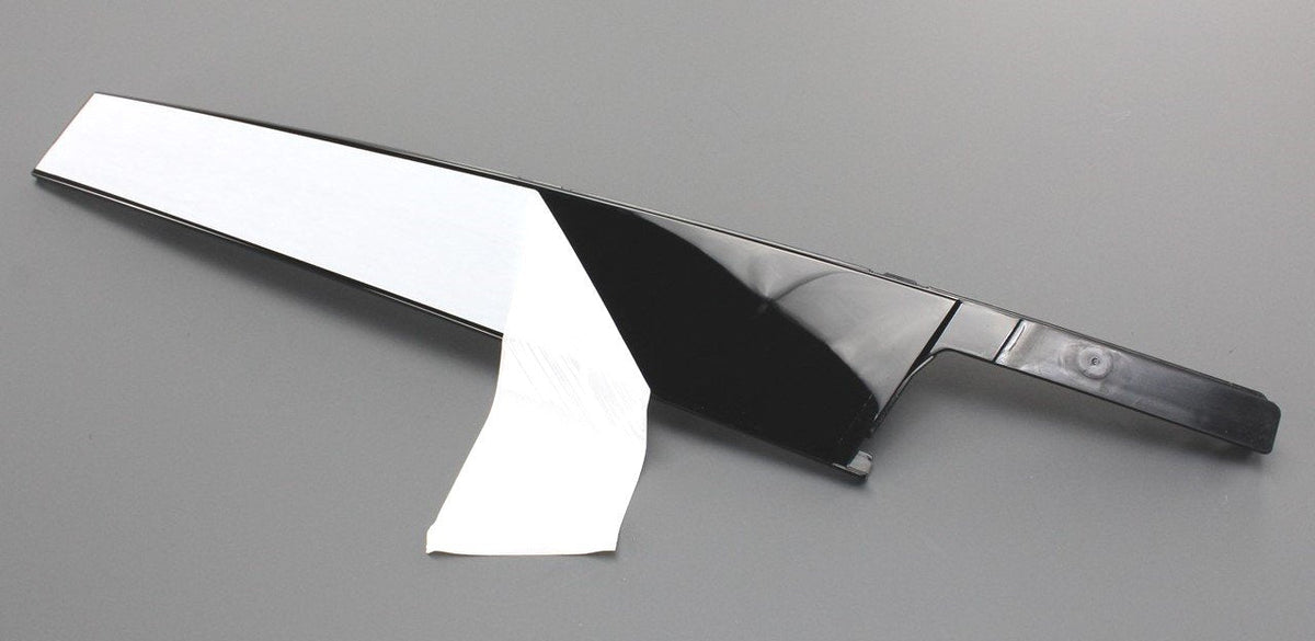 Audi Q5 2017-21 front door pillar trim black (right) 80A837902A 5FQ, view 1