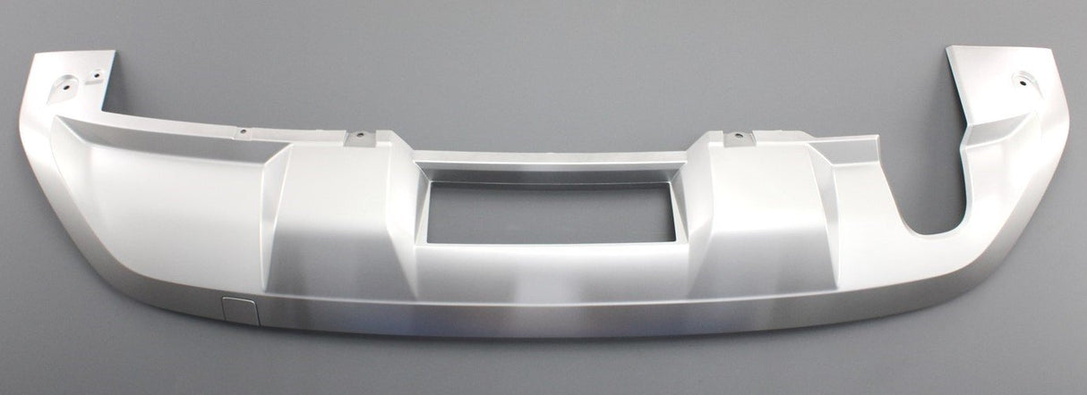 Audi Q2 2017-on lower rear bumper diffuser spoiler silver 81A807521H TB2