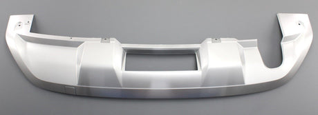 Audi Q2 2017-on lower rear bumper diffuser spoiler silver 81A807521H TB2