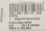 VW Tiguan R-line 16-on sill trim strip scuff plate right 5NA853370B ESN