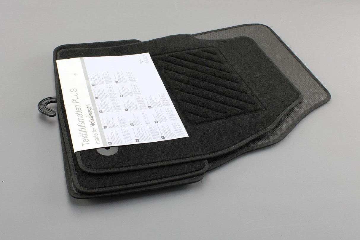 VW T-Cross 2019-on front & rear carpet floor mats RHD 2GN061404 WGK