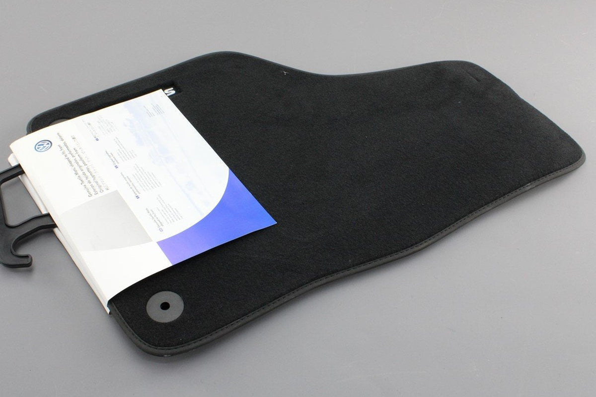 VW Scirocco 2009-2018 front carpet floor mats set RHD 1K2061275PS WGK, view 1
