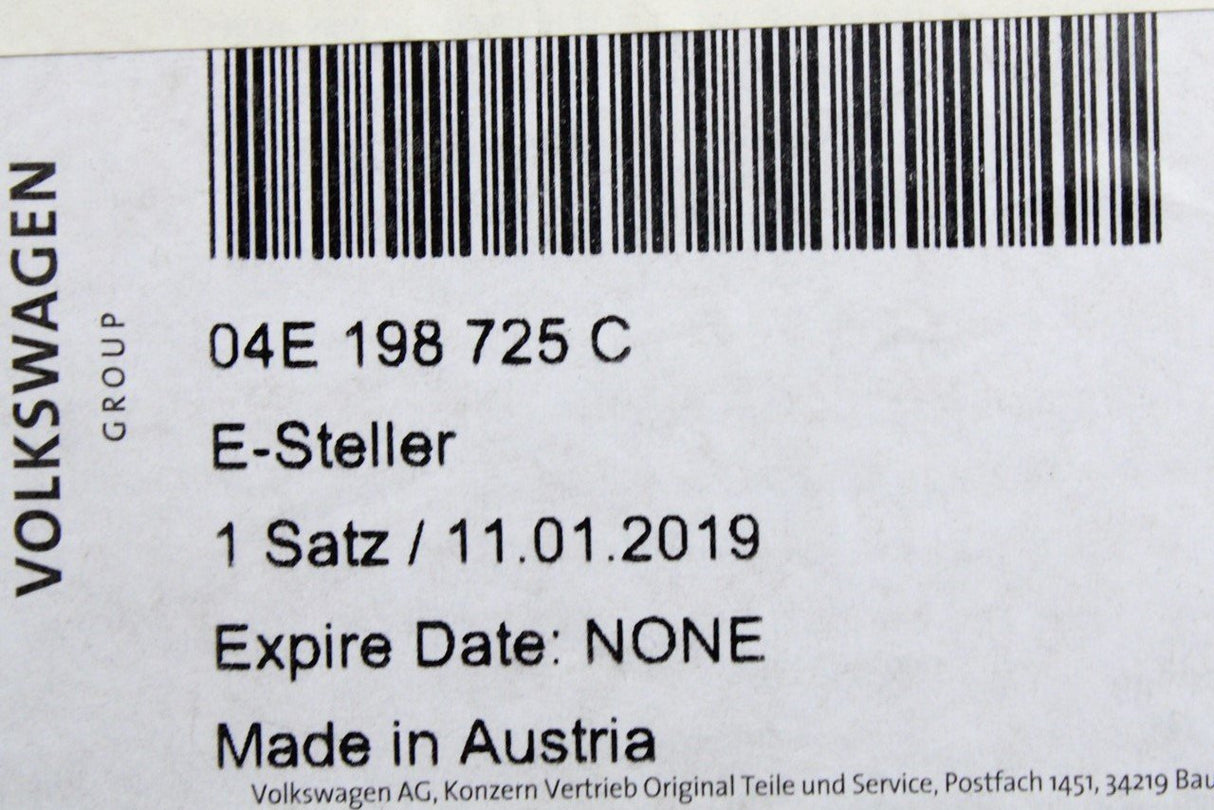 VW Audi Skoda SEAT 1.2 TSI turbocharger actuator repair kit 04E198725C