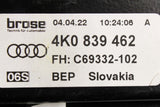 Audi A6 S6 RS6 2019-on C8 window regulator (rear right) 4K0839462