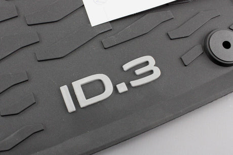 VW ID.3 2020-on front rubber floor mats RHD 10C061502 82V