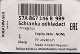 Skoda Karoq 18-on luggage compartment stowage box (right) 57A867146B 9B9