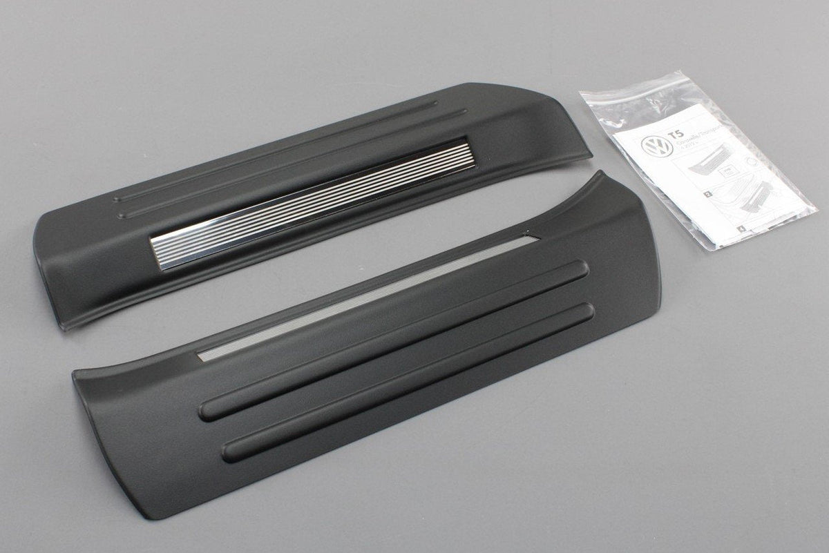 VW Transporter T5 T6 T6.1 door sill protectors set (front) ZGB7H0072 001, view 1