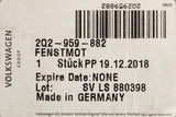 VW Polo 18-on Skoda Fabia SEAT Ibiza window motor (front left) 2Q2959882