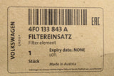 Audi A6 S6 2005-2011 air filter element 4F0133843A