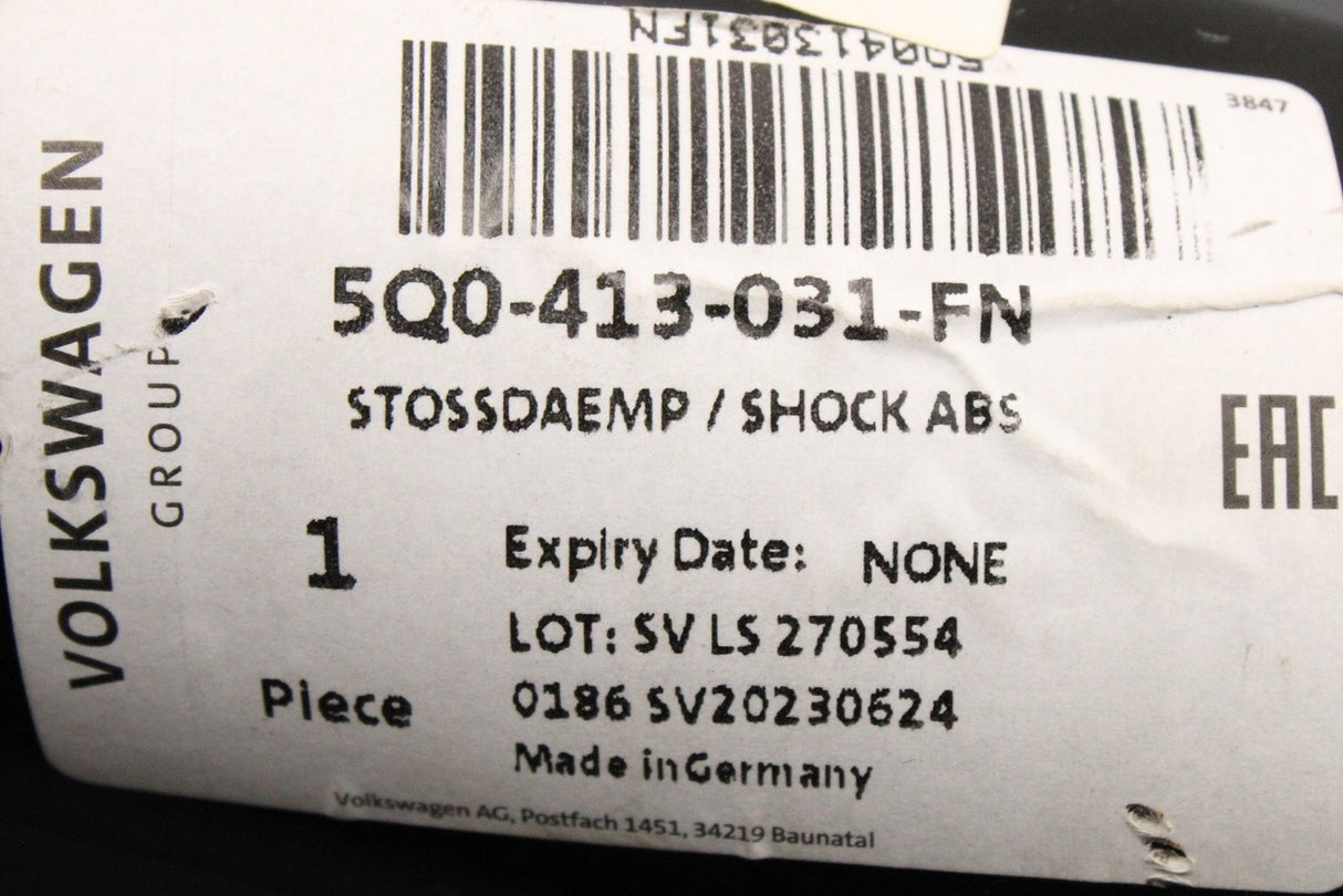 VW Golf MK7 MK7.5 GTI GTD 2013-2020 shock absorber (front) 5Q0413031FN