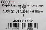 Audi Q7 SQ7 2016-onwards boot load liner cargo mat 4M0061182