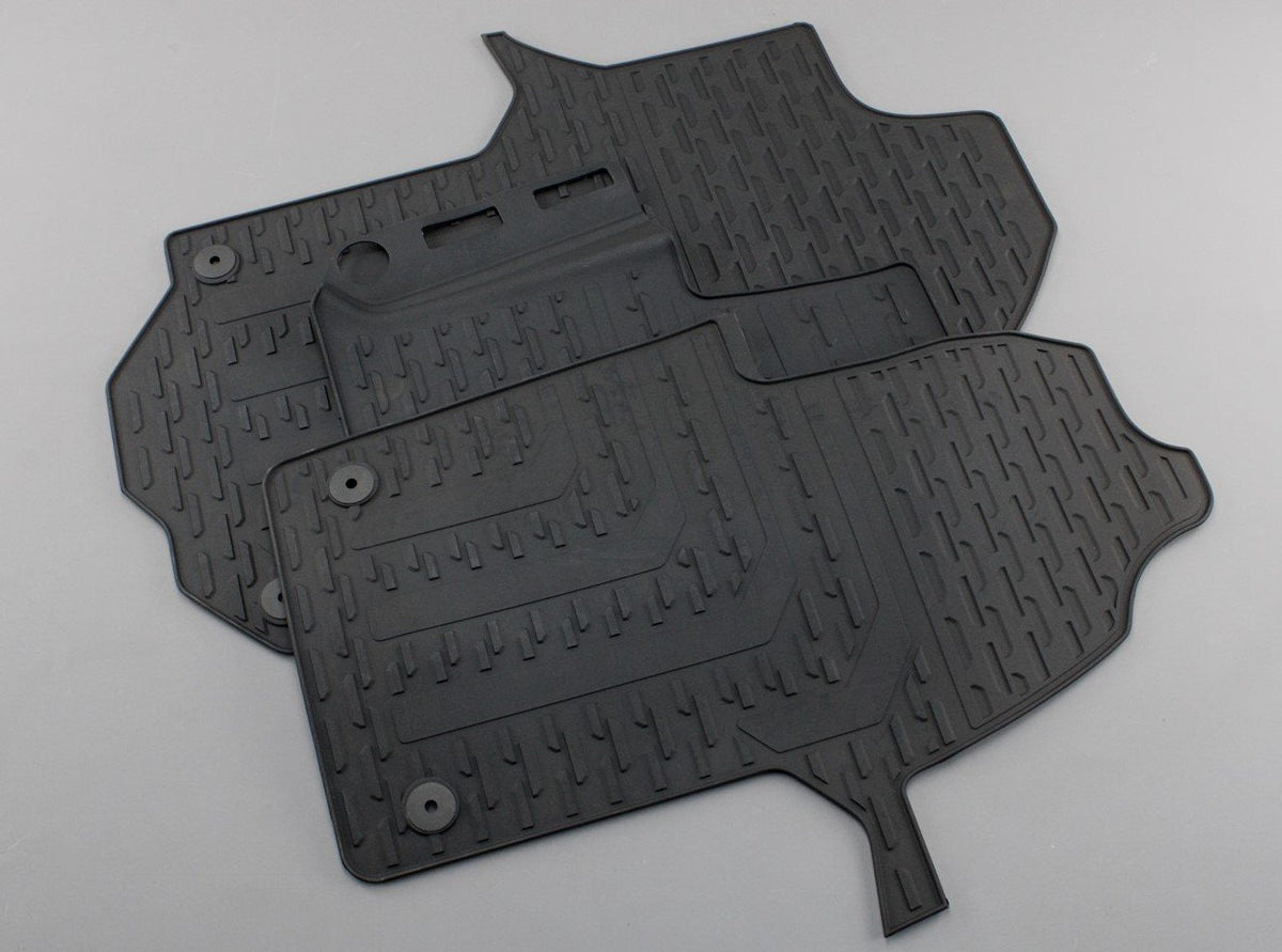 VW Crafter 17- front all weather rubber floor mats (RHD) 7C2061502A 82V, view 1