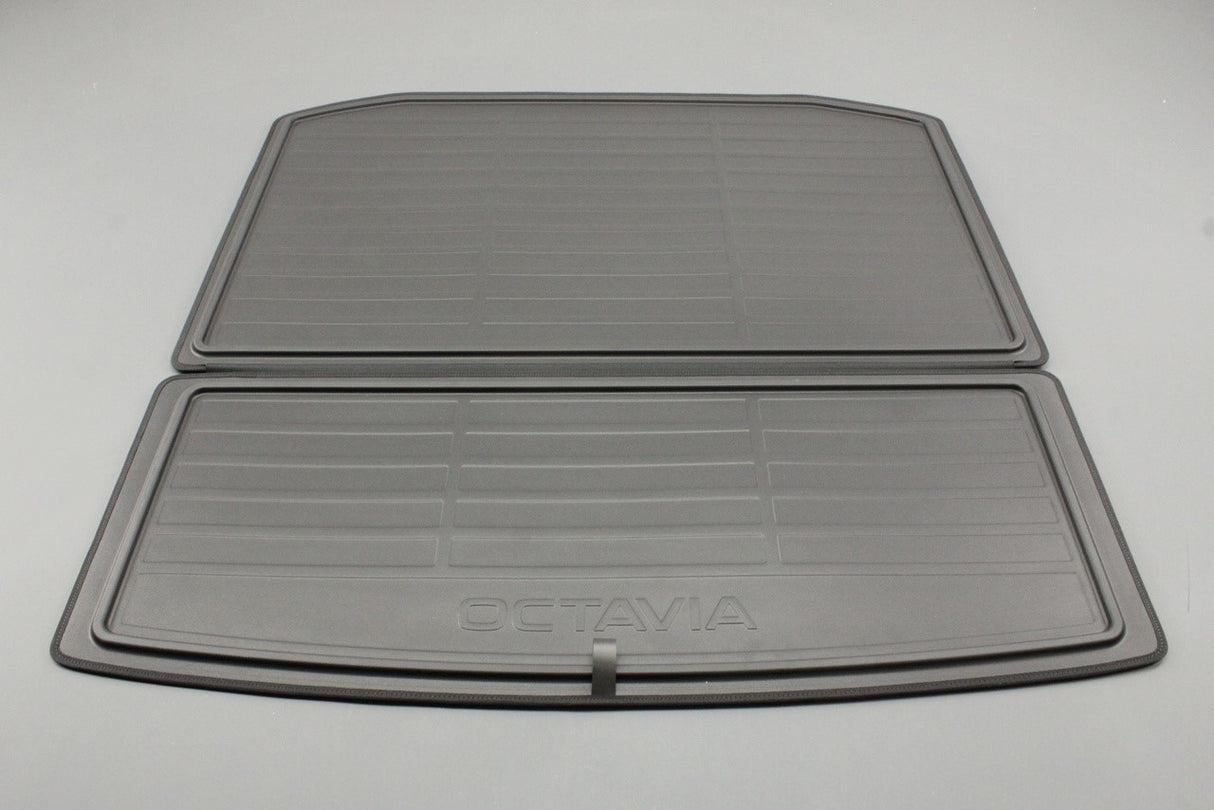 Skoda Octavia Estate 2020-on double sided boot liner mat 5E7061163B