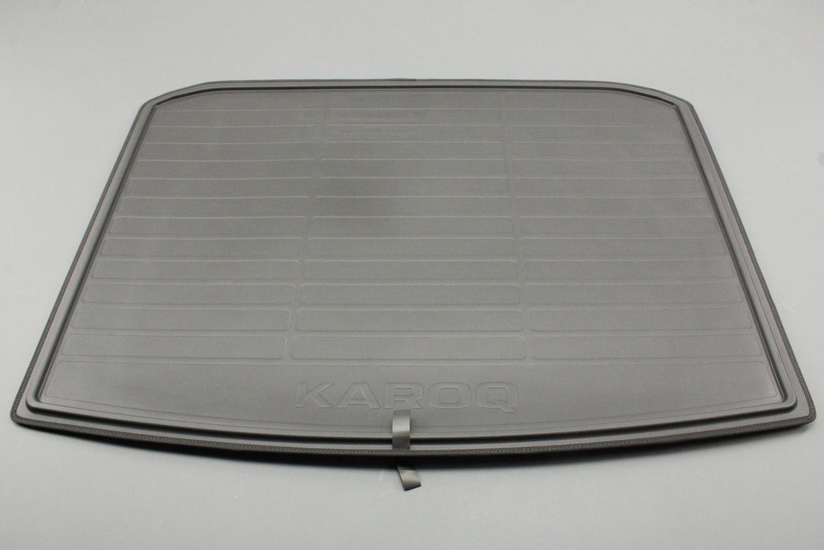 Skoda Karoq 2018-on double sided boot liner mat 57A061163A, view 1