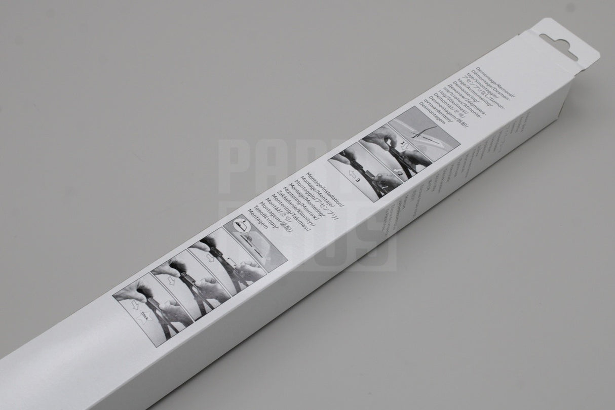 VW Tiguan 2016-2024 front windscreen aero wiper blades set RHD 5NC998002