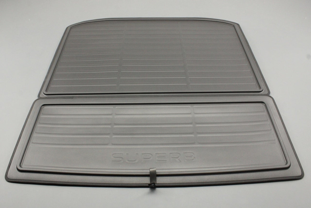 Skoda Superb Estate 2024-on reversible boot liner mat 3P0061163, view 1