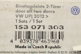 VW up! 12-on e-up! 20-on door sill protector strips (3-door) 1S3071303