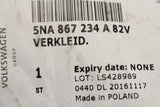 VW Tiguan 2016-on a-pillar trim (upper right) 5NA867234A 82V