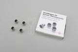 Volkswagen accessory GTI tyre valve dust caps set 000071215Q