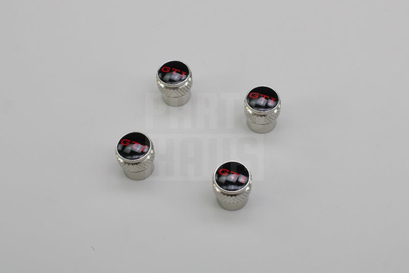 VW Golf GTI dynamic centre caps and tyre valve caps 000071215Q / 213E