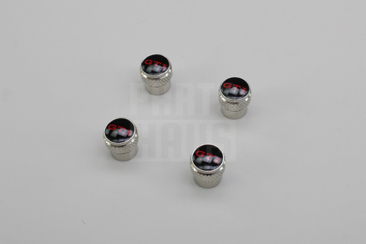 Volkswagen accessory GTI tyre valve dust caps set 000071215Q