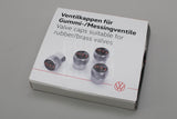 Volkswagen accessory GTI tyre valve dust caps set 000071215Q