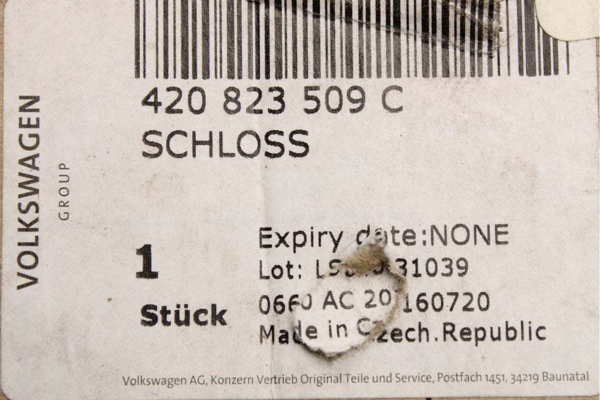 Audi R8 2016-2024 bonnet latch lock (front) 420823509C