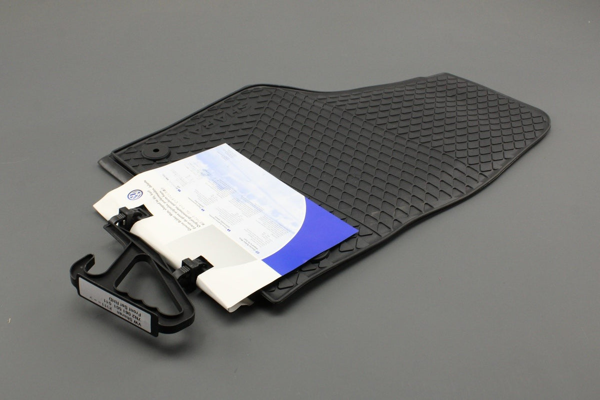 VW Sharan 2011-2023 RHD all weather floor mats (front) 7N2061501 041, view 1