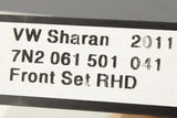 VW Sharan 2011-2023 RHD all weather floor mats (front) 7N2061501 041