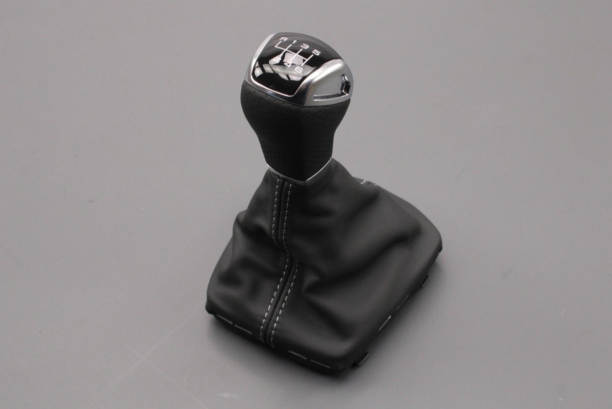Audi A3 2020-on gear knob with gaiter (6 speed manual) 8Y0863278E MNF, view 1