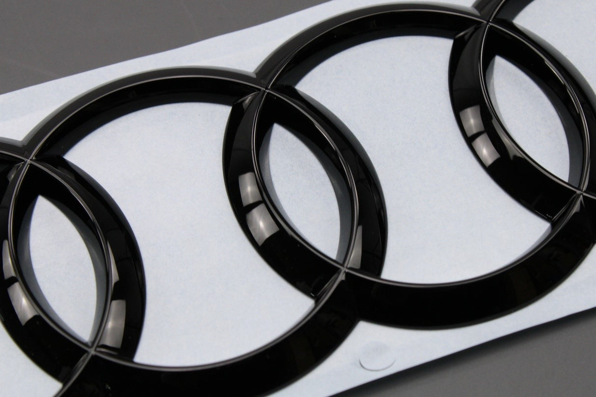 Audi A4 S4 A6 S6 e-Tron 16-on Audi ring badge emblem (rear) 8W9071802